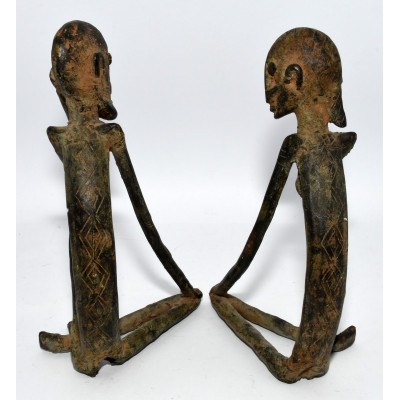 PAREJA FIGURAS AFRICANAS