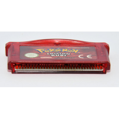 VIDEOJUEGO GAMEBOY ADVANCE POKEMON EDICION RUBI