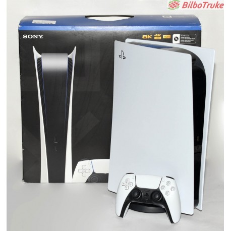 CONSOLA PS5 825GB DIGITAL BLANCA MANDO