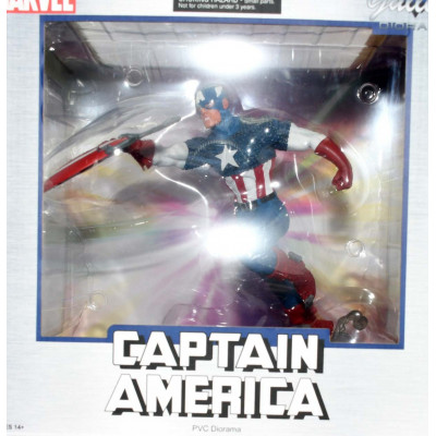 FIGURA CAPITAN AMERICA GALLERY DIORAMA