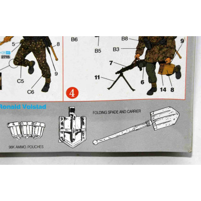 SET FIGURAS DRAGON GERMAN COMBAT UNIT NORMANDY 1944