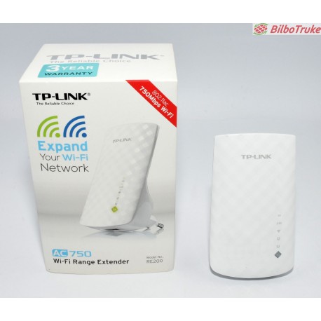REPETIDOR DE RED WIFI RANGE EXTENDER TP LINK AC 750