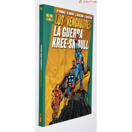 MARVEL GOLD: LOS VENGADORES LA GUERRA KREE-SKRULL