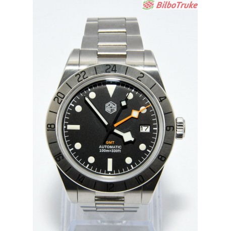 RELOJ AUTOMATICO GMT 100M SAN MARTIN
