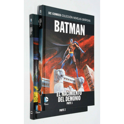 COMIC DC BATMAN EL NACIMIENTO DEL DEMONIO 1 Y 2