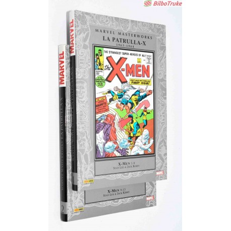 COLECCION MARVEL MASTERWORKS LA PATRULLA X 1 Y 2