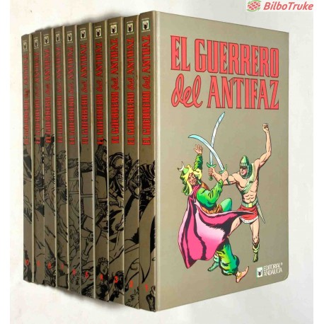 COLECCION GUERRERO DEL ANTIFAZ 10 TOMOS