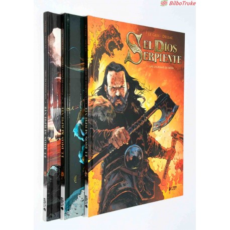 COLECCION EL DIOS SERPIENTE 3 TOMOS