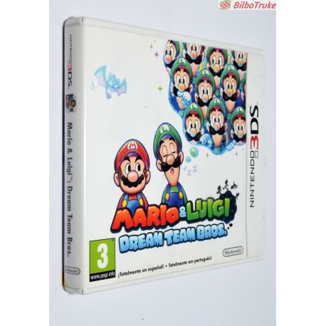 VIDEOJUEGO NINTENDO 3DS MARIO & LUIGI DREAM TEAM BROS