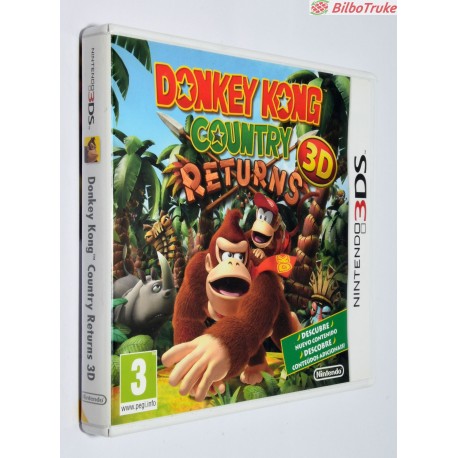 VIDEOJUEGO NINTENDO 3DS DONKEY KONG COUNTRY RETURNS