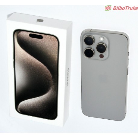 APPLE IPHONE 15 PRO 128GB TITANIUM NATURAL