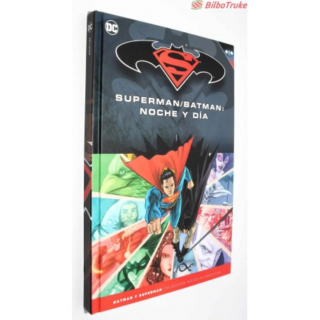 COMIC DC SUPERMAN BATMAN NOCHE DIA