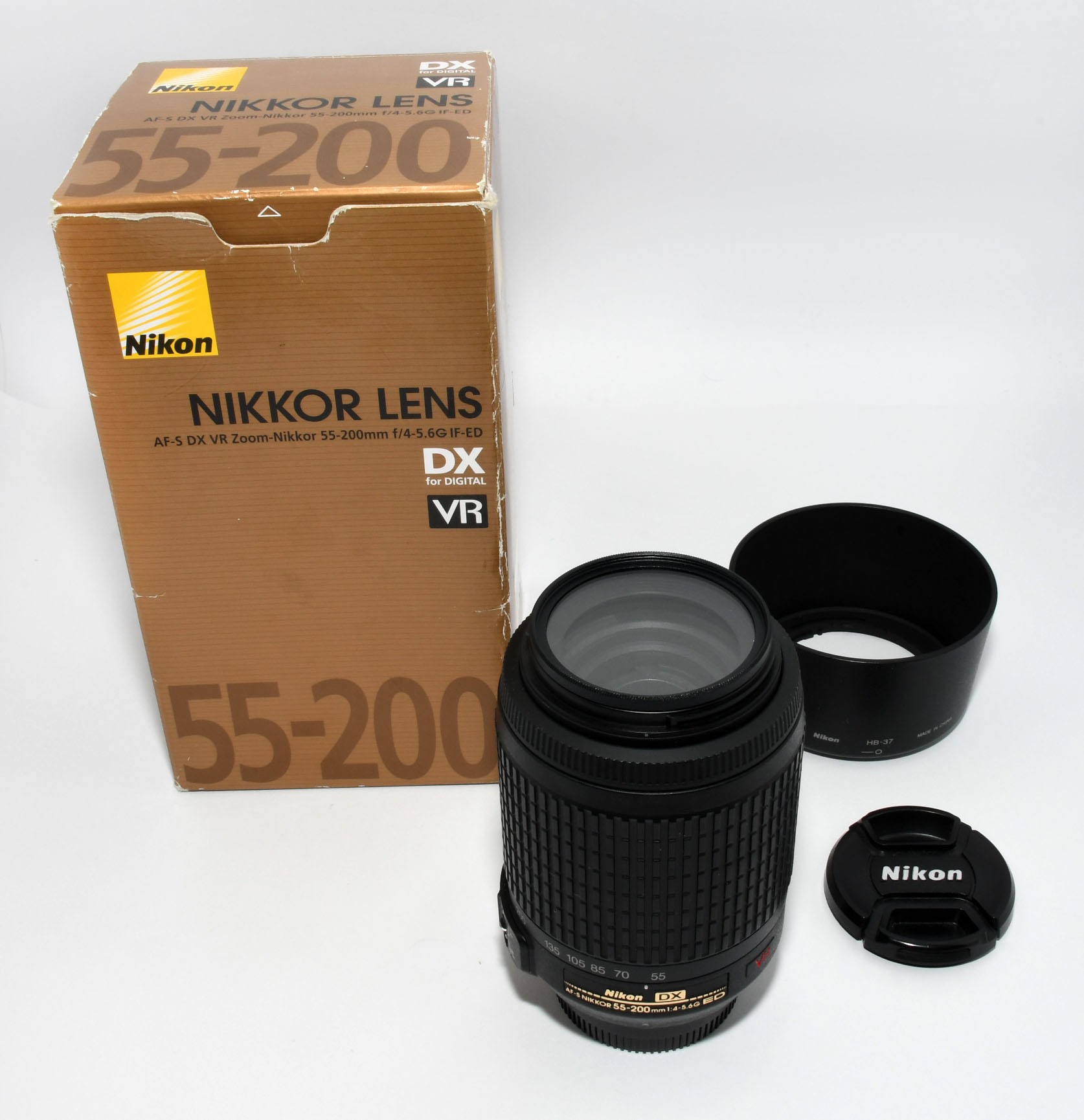 ニコン DX AF-S NIKKOR たくましく 55-200mm 4-5.6G ED VR