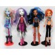 COLECCION 7 MUÑECAS MONSTER HIGH