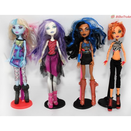 COLECCION 7 MUNECAS MONSTER HIGH BILBOTRUKE SEGUNDA MANO