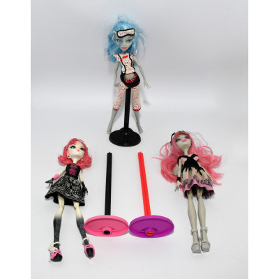 COLECCION 7 MUÑECAS MONSTER HIGH