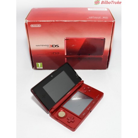 CONSOLA NINTENDO 3DS ROJA