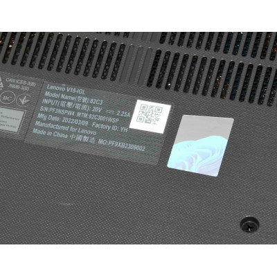 PORTATIL LENOVO V15-IGL / CELERON N4020 1.1GHz / 250GB SSD / 8GB RAM