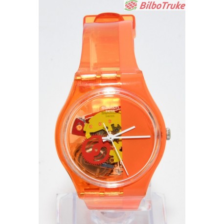 RELOJ SWATCH NARANJA