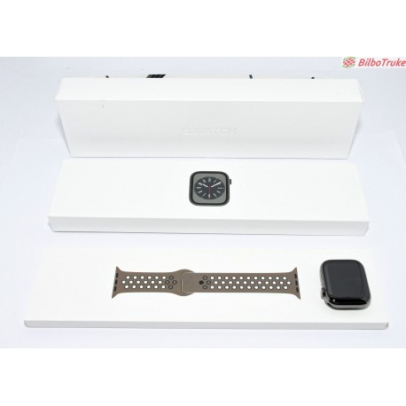 APPLE WATCH SERIES 8 GRAFITO ACERO INOXIDABLE 45MM (CEL)