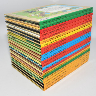 COLECCION LAS AVENTURAS DE TINTIN (22 TOMOS)