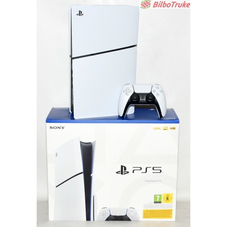 CONSOLA PS5 SLIM OPTICO 1TB CON MANDO
