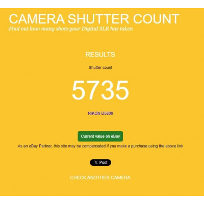 CUERPO CAMARA REFLEX NIKON D5300