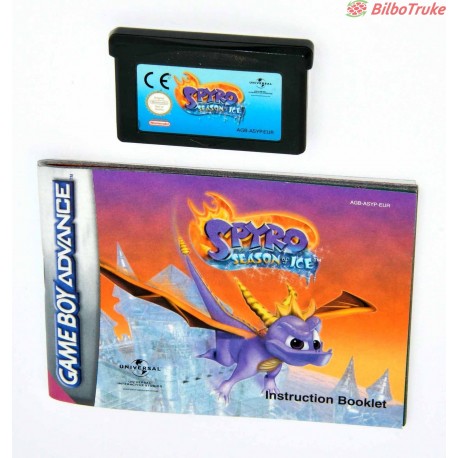 VIDEOJUEGO GAMEBOY ADVANCE SPYRO THE DRAGON SEASON OF ICE