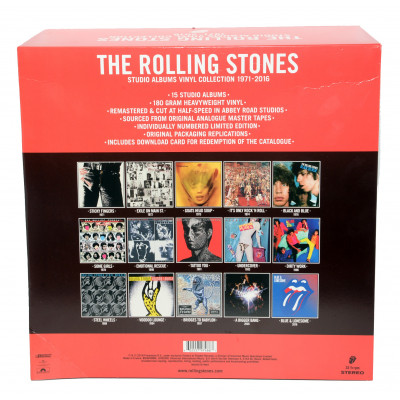The Rolling Stones ‎– Studio Albums Vinyl Collection 1971-2016