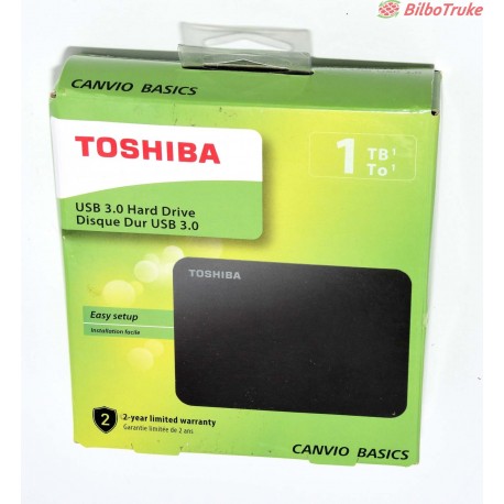 DISCO DURO TOSHIBA CANVIO 1TB PRECINTADO