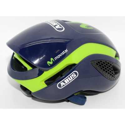 CASCO CICLISMO ABUS GAMECHANGER EQUIPO MOVISTAR