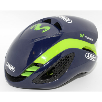 CASCO CICLISMO ABUS GAMECHANGER EQUIPO MOVISTAR