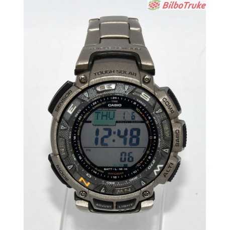 RELOJ CASIO PRO TREK TITANIO PRG 240