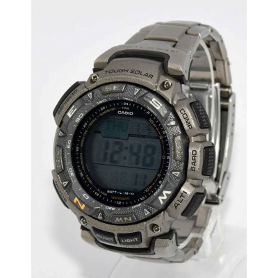 RELOJ CASIO PRO TREK TITANIO PRG 240