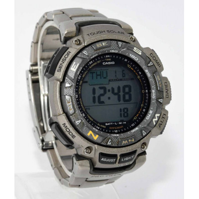 RELOJ CASIO PRO TREK TITANIO PRG 240