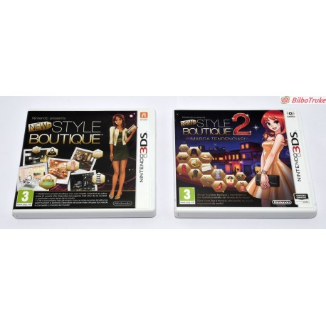 VIDEOJUEGO NINTENDO 3DS STYLE BOUTIQUE 1 Y 2