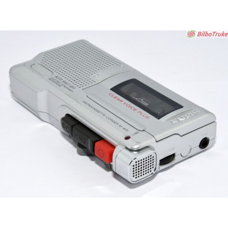 GRABADORA DE VOZ MICROCASSETTE SONY M455