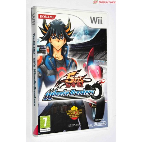 VIDEOJUEGO NINTENDO WII YU GI OH WHEELIE BREAKERS