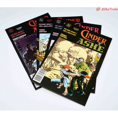 COMIC DC CINDER Y ASHE 1 A 4
