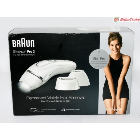 AFEITADORA DEPILADORA BRAUN SILK EXPERT PRO 3 PRECINTADA