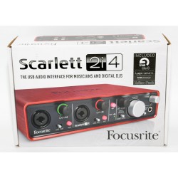 INTERFAZ DE AUDIO FOCUSRITE SCARLETT 2i4