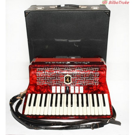 ACORDEON PAOLO SOPARNI 86 BAJOS + MALETIN