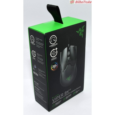 RATON GAMING RAZER VIPER 8KHX PRECINTADO