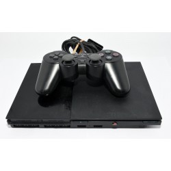CONSOLA PS2 SLIM NEGRA CON ACCESORIOS