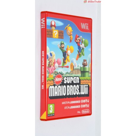 VIDEOJUEGO WII NEW SUPER MARIO BROS