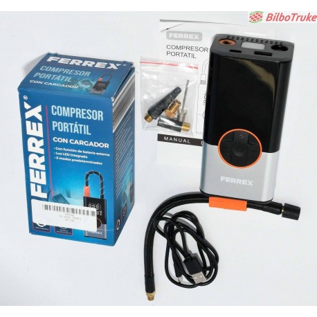 MINI COMPRESOR DE AIRE FERREX