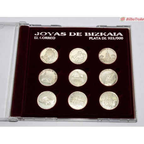 MONEDAS EL CORREO JOYAS DE BIZKAIA