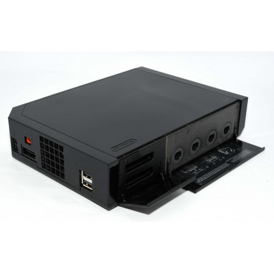 CONSOLA NINTENDO WII NEGRA CON MANDO