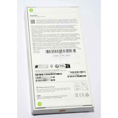 APPLE IPHONE 16 PRO 256GB DESERT TITANIUM PRECINTADO