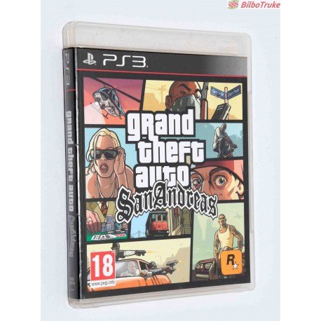 VIDEOJUEGO PS3 GTA SAN ANDREAS